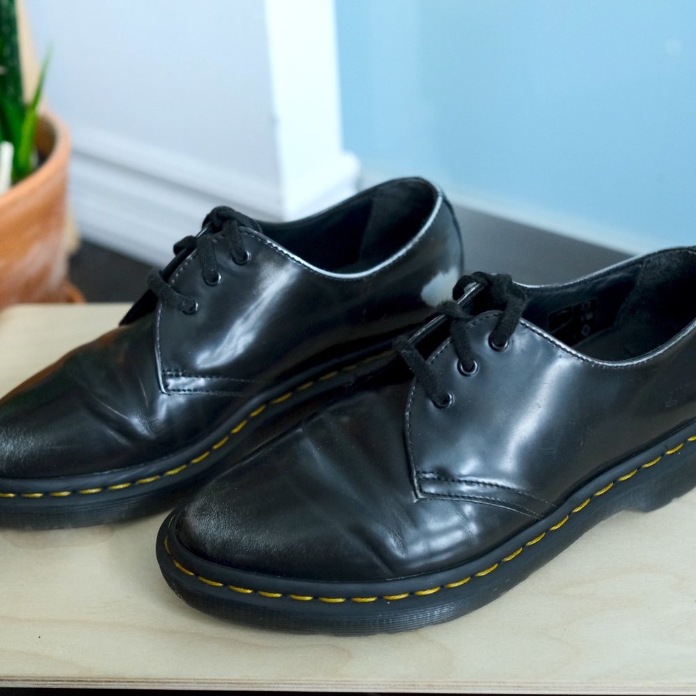Dr. Martens Duprees 1461 Oxfords - Arcadia Silver - Picture 3 of 6